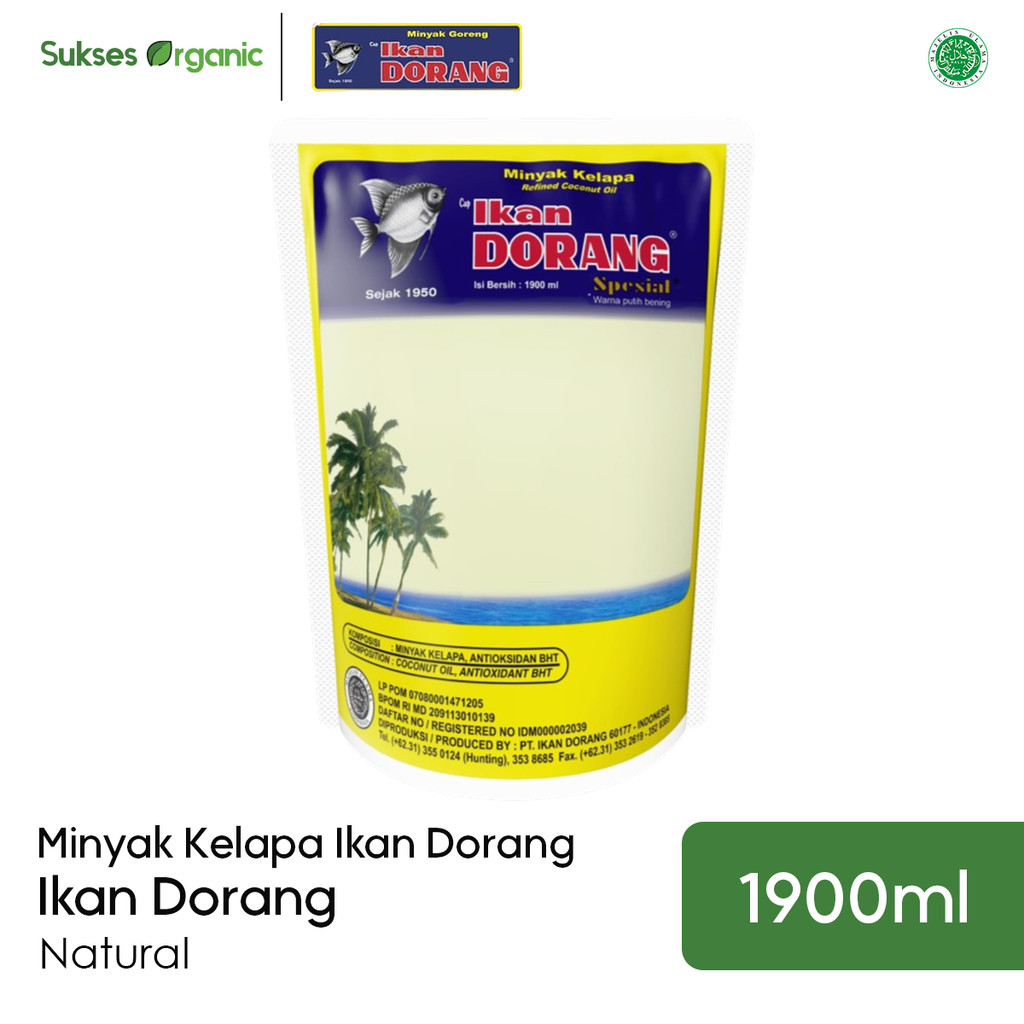 

Minyak Kelapa Ikan Dorang 1900ml