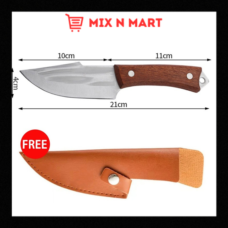 Pisau Dapur Multifungsi - Pisau Potong Tulang, Daging, dan Koki Jepang Super Tajam