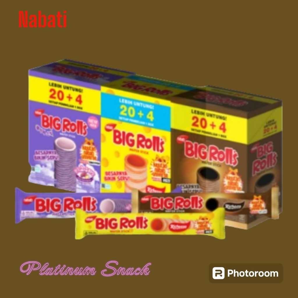 

Nabati Big Rolls | 20 Pcs @ 16 gr | Richeese