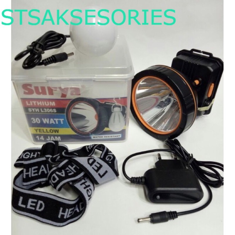 Senter Kepala Surya SYH L306S (30 watt)