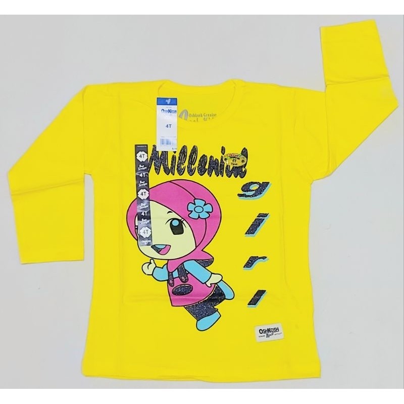 kaos oshkosh anak perempuan