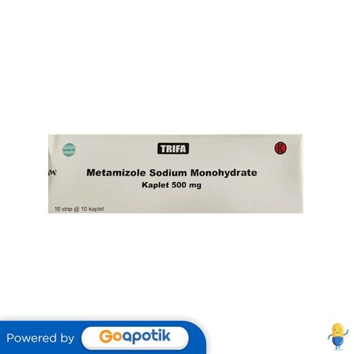 Metamizole Sodium Monohydrate Trifa 500 Mg Box 100 Kaplet