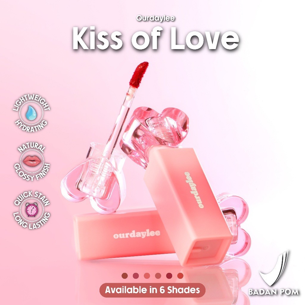 OURDAYLEE - Kiss of Love Lip Tint Ourdaylee