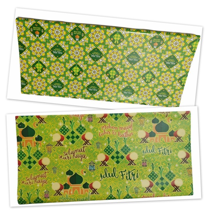 

PARTY & GIFT STORE | 5 Lembar Kertas Kado Glossy LEBARAN IDUL FITRI