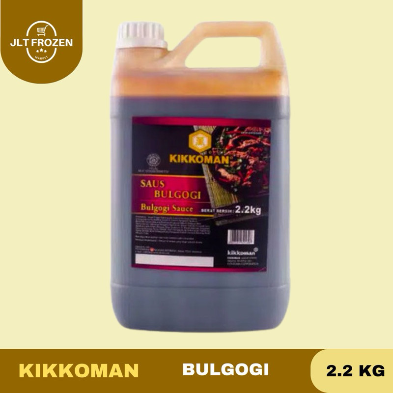 

Kikkoman Bulgogi Sauce / Saus Bulgogi Halal - 2.2KG Jerigen