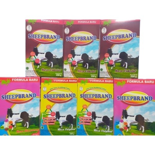 

SUSU KAMBING SHEEPBRAND KOTAK 200 GRAM