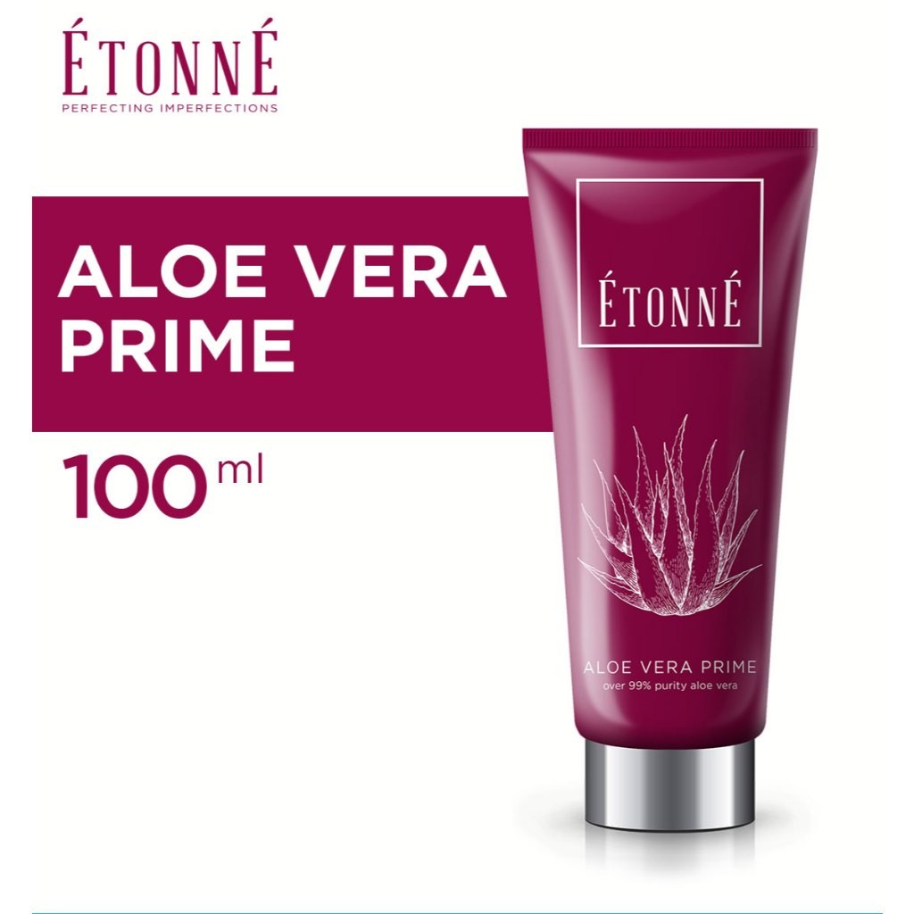 ETONNE Aloe Vera Prime Cream Krim Pelembab Kulit Wajah Kencang Kenyal Tubuh 100 ML Sun Burn Sleeping