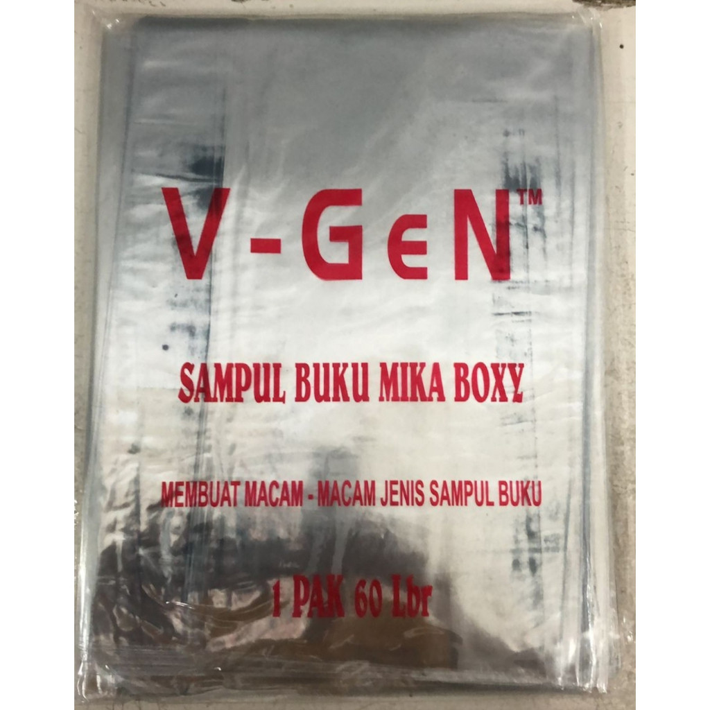 

Sampul Plastik Mika Boxy / Big Boss Campus isi 10 Lembar