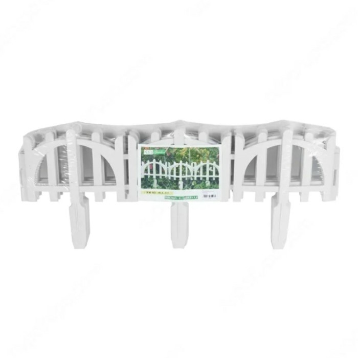 kris garden mini pagar taman pagar pembatas taman wlk 011 putih