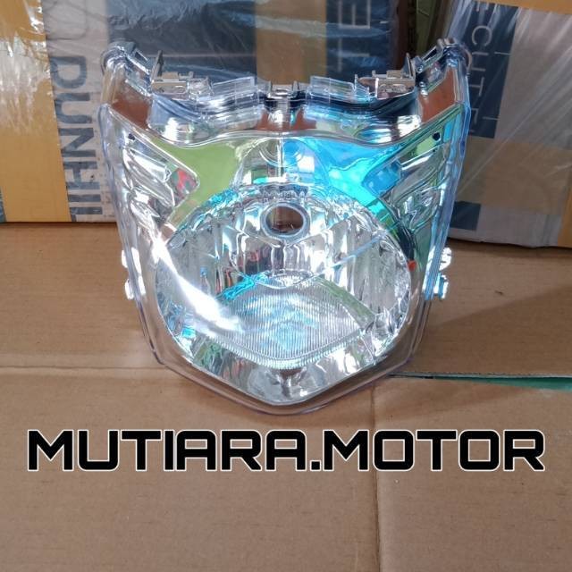 Reflektor Lampu depan honda beat karbu tahun 2010 2011 .