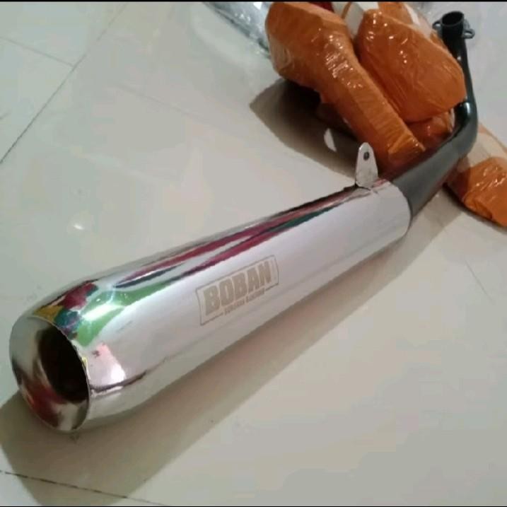 Knalpot boban RX king setengah dewa bobokan bandung type setengah dewa