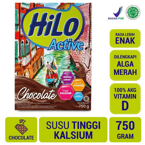 

HILO ACTIVE COKLAT 750GR