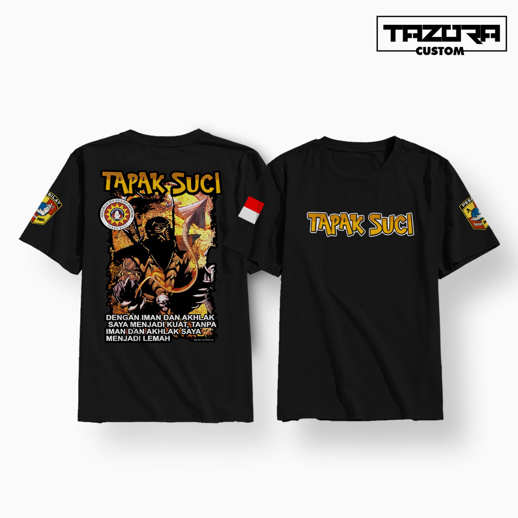 KAOS PENCAK SILAT Tapak Suci - Baju Tapak Suci Terbaru bahan berkualitas - Baju Pria Wanita BIsa COD