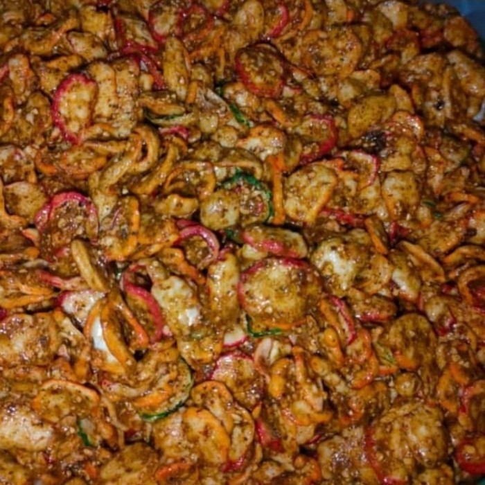 

sebring kerupuk bawang bumbu kacang cikruh - original, 1/4 kg AR