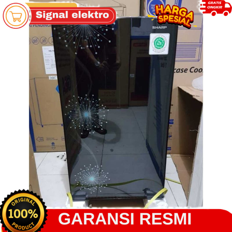 Kulkas Sharp Sj 167MG 1pintu garansi Resmi FREE ONGKIR BANDAR LAMPUNG