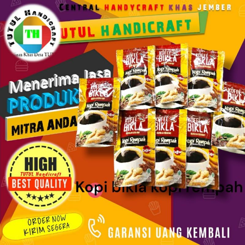 

MAKRIFATBUSINESS KOPI BIKLA kopi Khas Asli Jember 125 gr Paket 8 Pcs