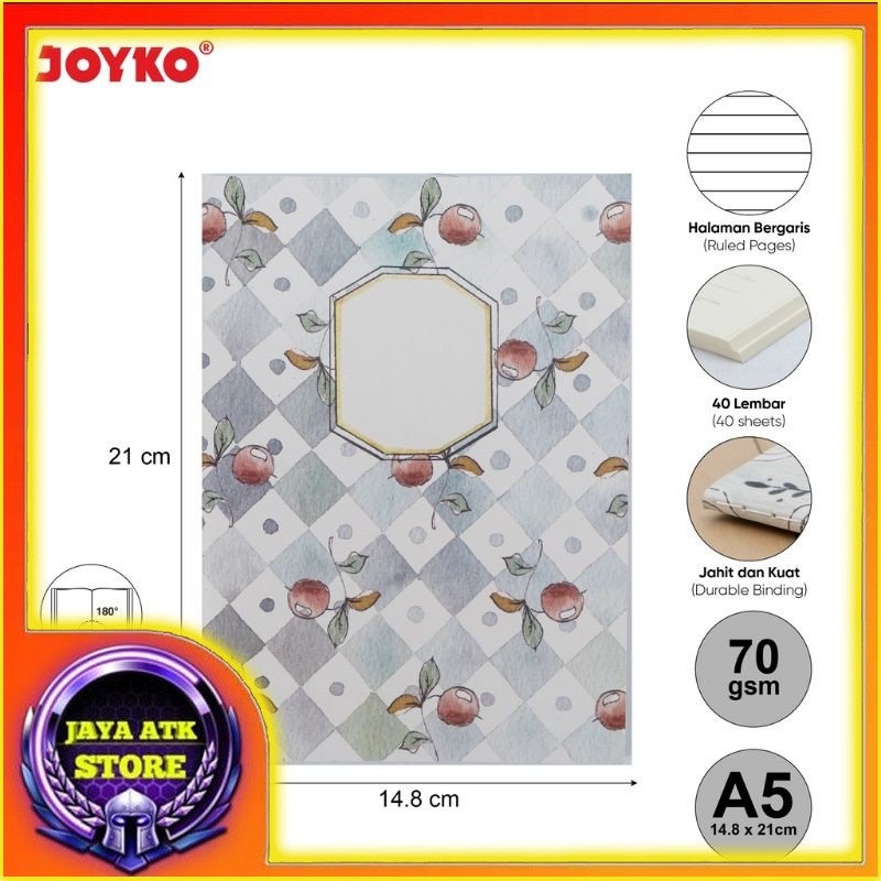 

Ruled Notebook JOYKO NB-691 Buku Tulis Catatan Bergaris