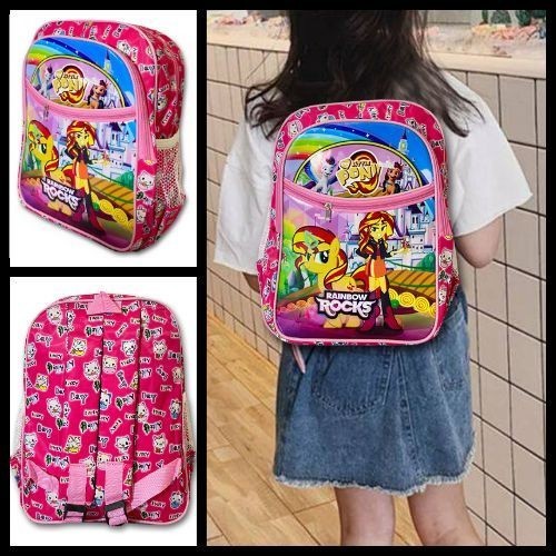 Tas Ransel Anak Cewek TK Sekolah Import Premium Kualitas Gambar Karakter Littlepony