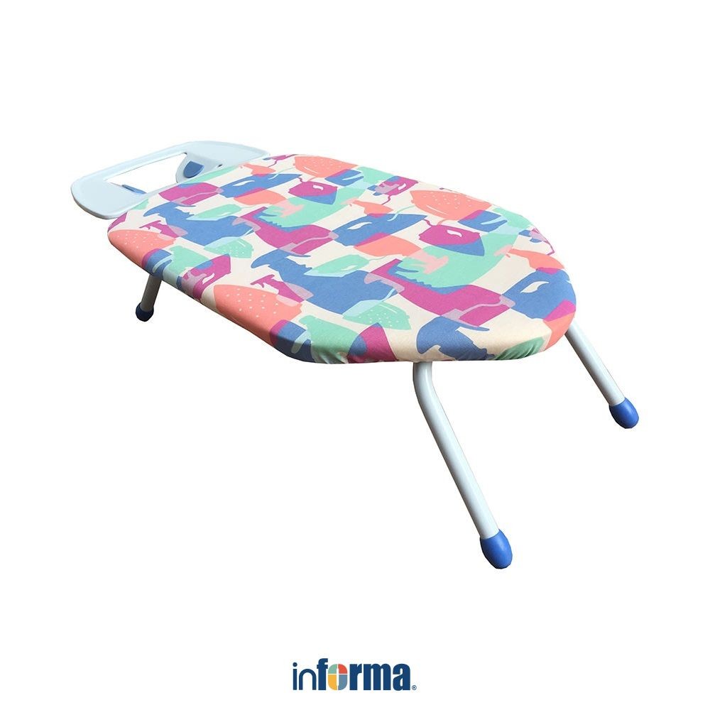 Informa 63x36x21 cm Lareia Meja Setrika Lipat Table Top Papan Setrikaan Alas Tempat Setrika Ironing 