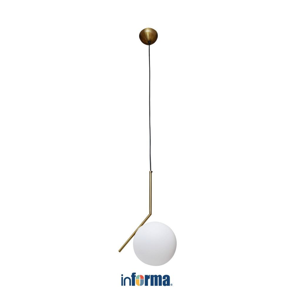 Informa Kasia Lampu Gantung Hias - Gold Pendant Lamp Hanging Lamp Lampu Hias Lampu Hias Gantung Ceil