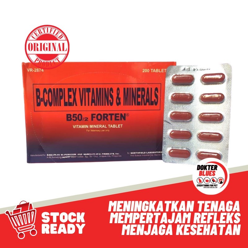 B50 Forten Original Vitamin Mineral Ayam