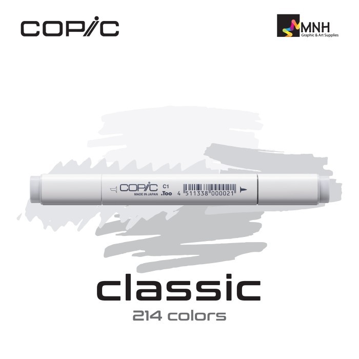 

[New Arrival] Copic Classic Marker Cool Grey Series (Satuan) C01 - C10 - C-10