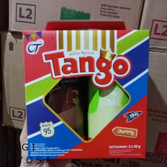 

Promo Tango Wafer Renyah Isi 2x50 gr / Biskuit Wafer Tango Renyah