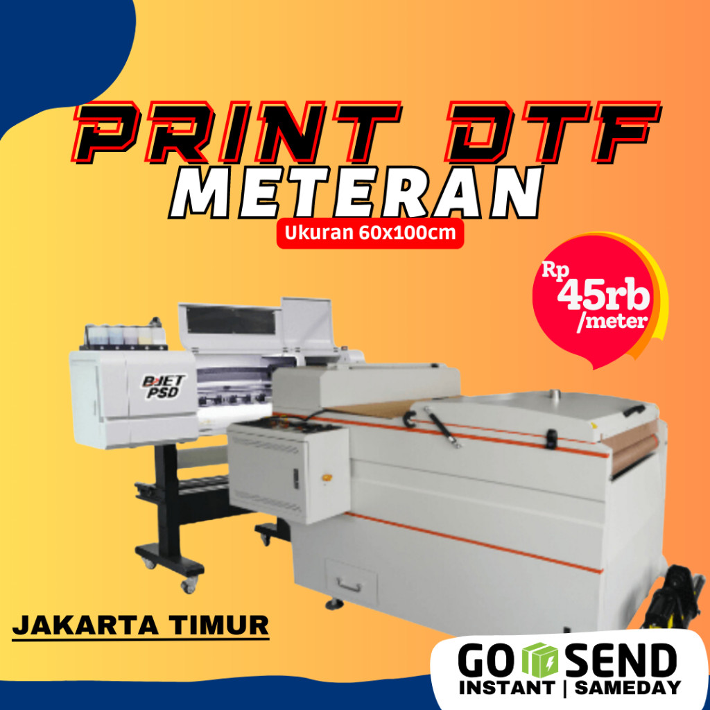 Jasa Print DTF Meteran Cetak Sablon Digital