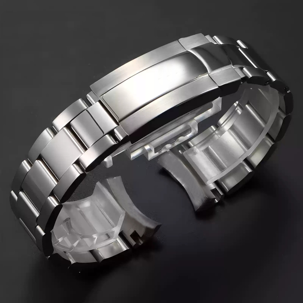 Solid Stainless Steel Men Watch Band For Rolex Oyster Perpetual Datejust DAYTONA SUBMARINER Luxury B