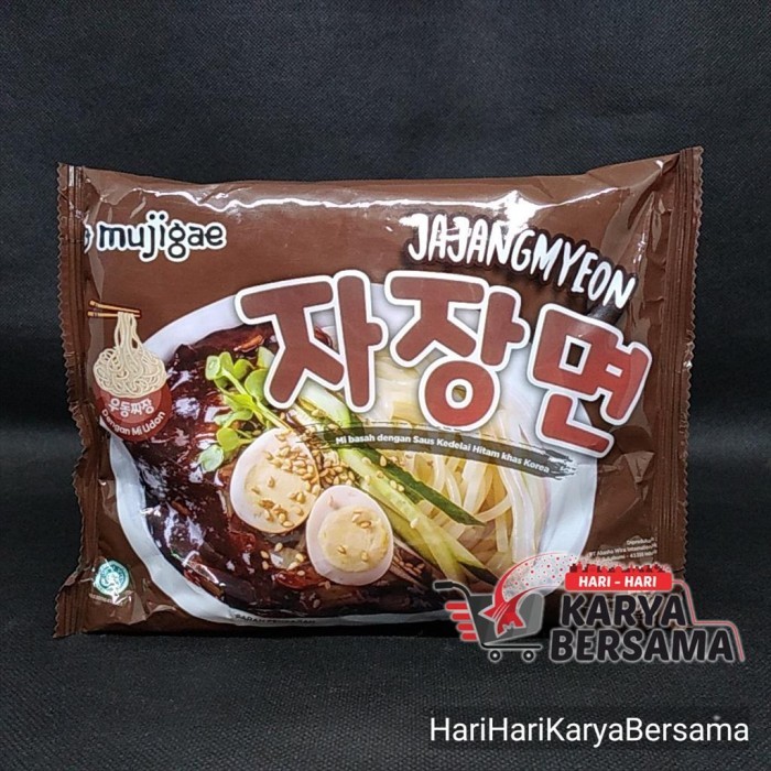 

MIE INSTAN MUJIGAE JAJANGMYEON MI BASAH SAUS KEDELAI HITAM KOREA 265GR