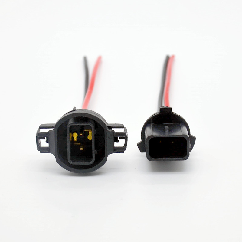 H16 5202 PSX24W PSX26W P13w auto fog lamp holder modification power-taking male connector and female