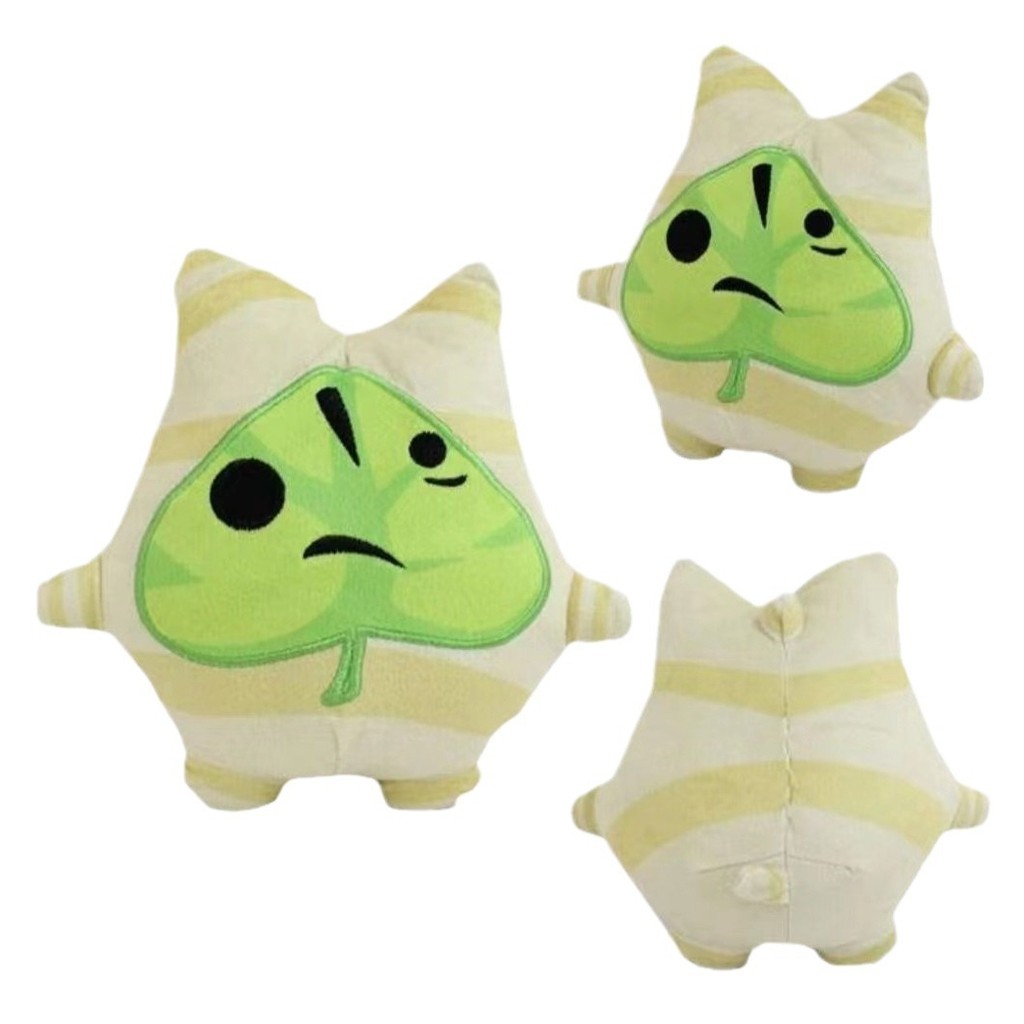 

20cm Makar Korok Plush Toy Stuffed Soft Plushie Plant Game Cute Figure Doll Pillow for Boys Girls Birthday Gift Home Decor