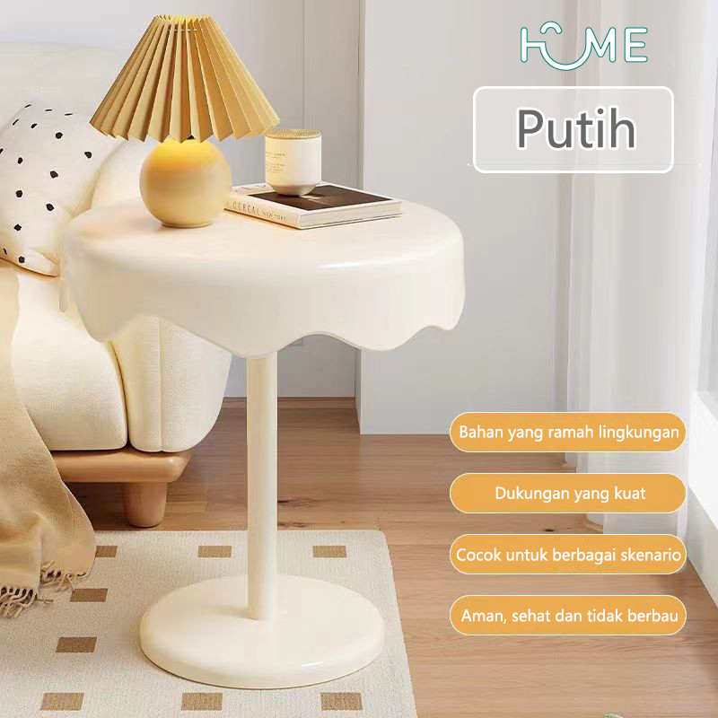 Meja Samping Minimalis / Meja Sofa / Sidetable / Meja Laptop / Meja Serbaguna / Meja Kecil Kamar