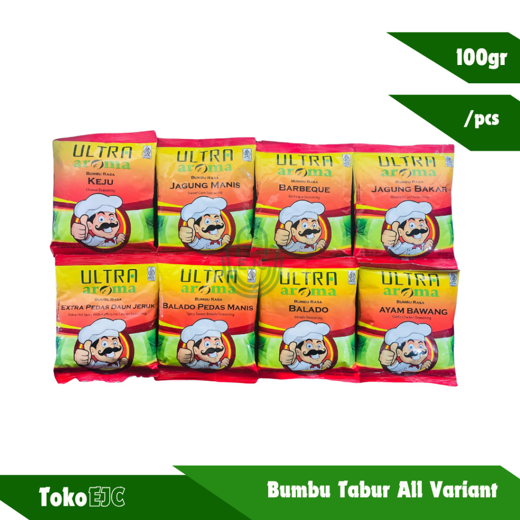 

Ultra aroma bumbu tabur all variant 100gr