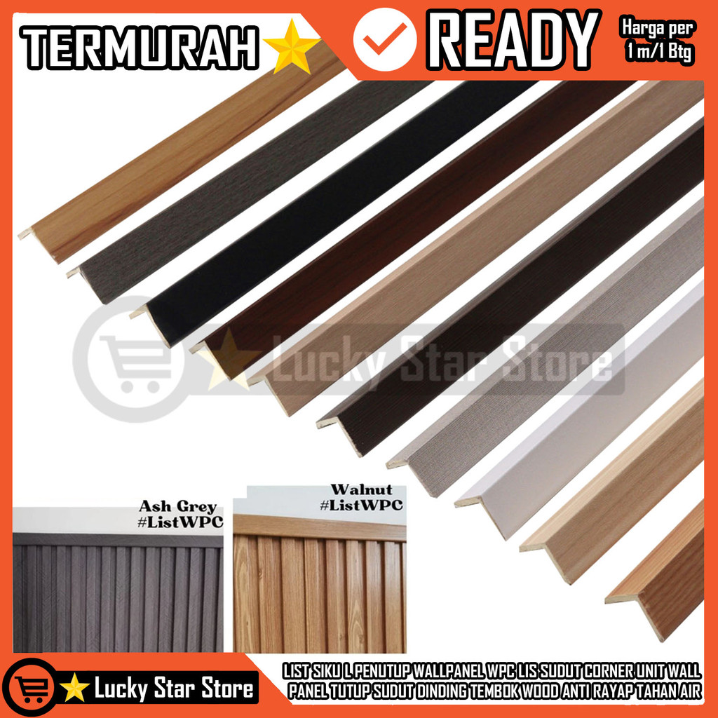 List Siku Plint Penutup Wallpanel Wpc Lis Sudut Corner Unit Wall Panel Tutup Sudut Dekorasi Accesori