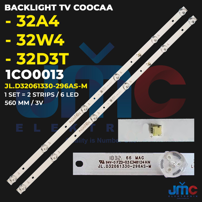 DK23 Backlight TV COOCAA 32 Inch 32A4 32W4 32D3T