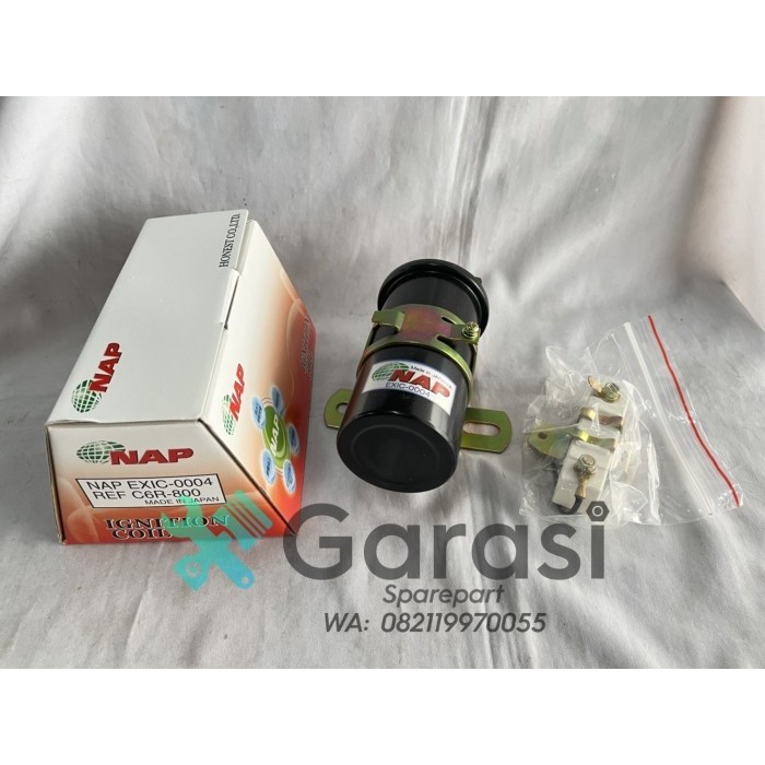 Ignition Coil Resistor Luar Kijang Super 5K Kapsul 7K 
 Starlet L300 12V Nap Japan ORI