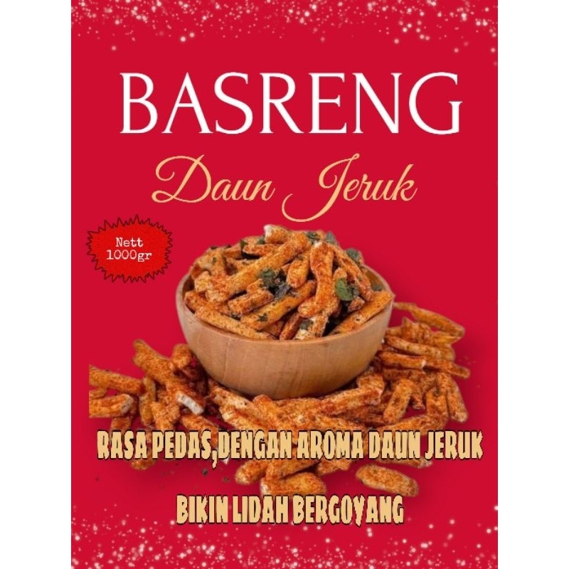 

MURAH! Basreng pedas dengan rasa yang menggugah selera!rasa daun jeruk bikin lidah bergoyang,cemilan kriuk netto 1kg