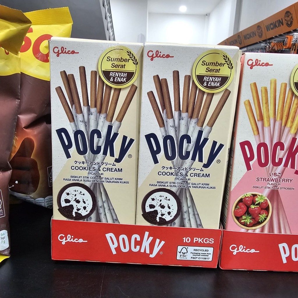 

Biskuit Stick Pocky Cookies & Cream 22g