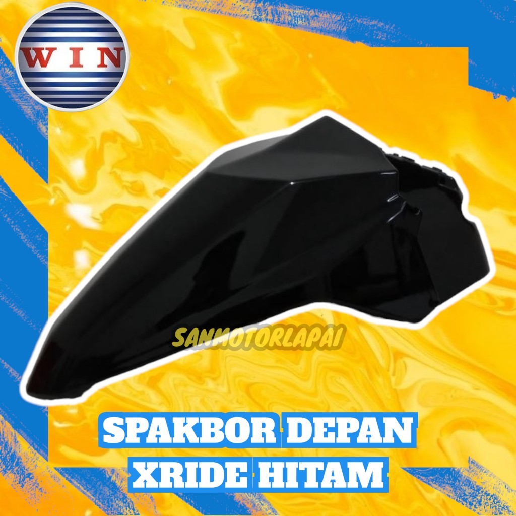 Spakbor Depan Xride Hitam