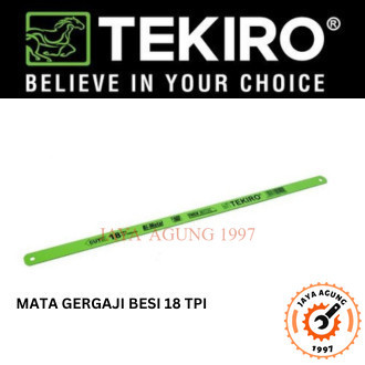 TEKIRO MATA GERGAJI BESI 18 TPI - TANGAN 12 INCH /MATA GERGAJI BESI