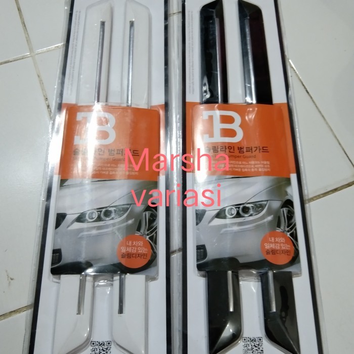 Bumper guard /door guard bemper depan blk mobil
