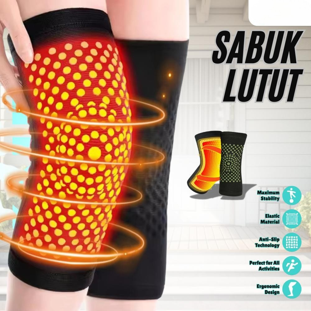 SC - Sabuk Korset Lutut Kneepad Pelindung Penghangat Kaki Ankle Nyeri Dekker Kesehatan Decker Deker