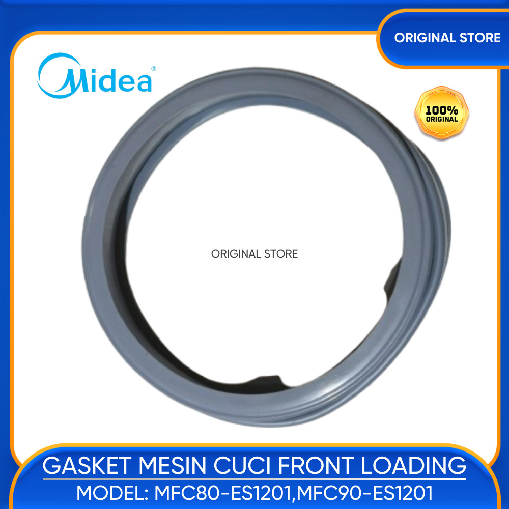 Gasket Karet Pintu Depan Mesin Cuci Front Loading MIDEA MFC80-ES1201 MFC90-ES1201