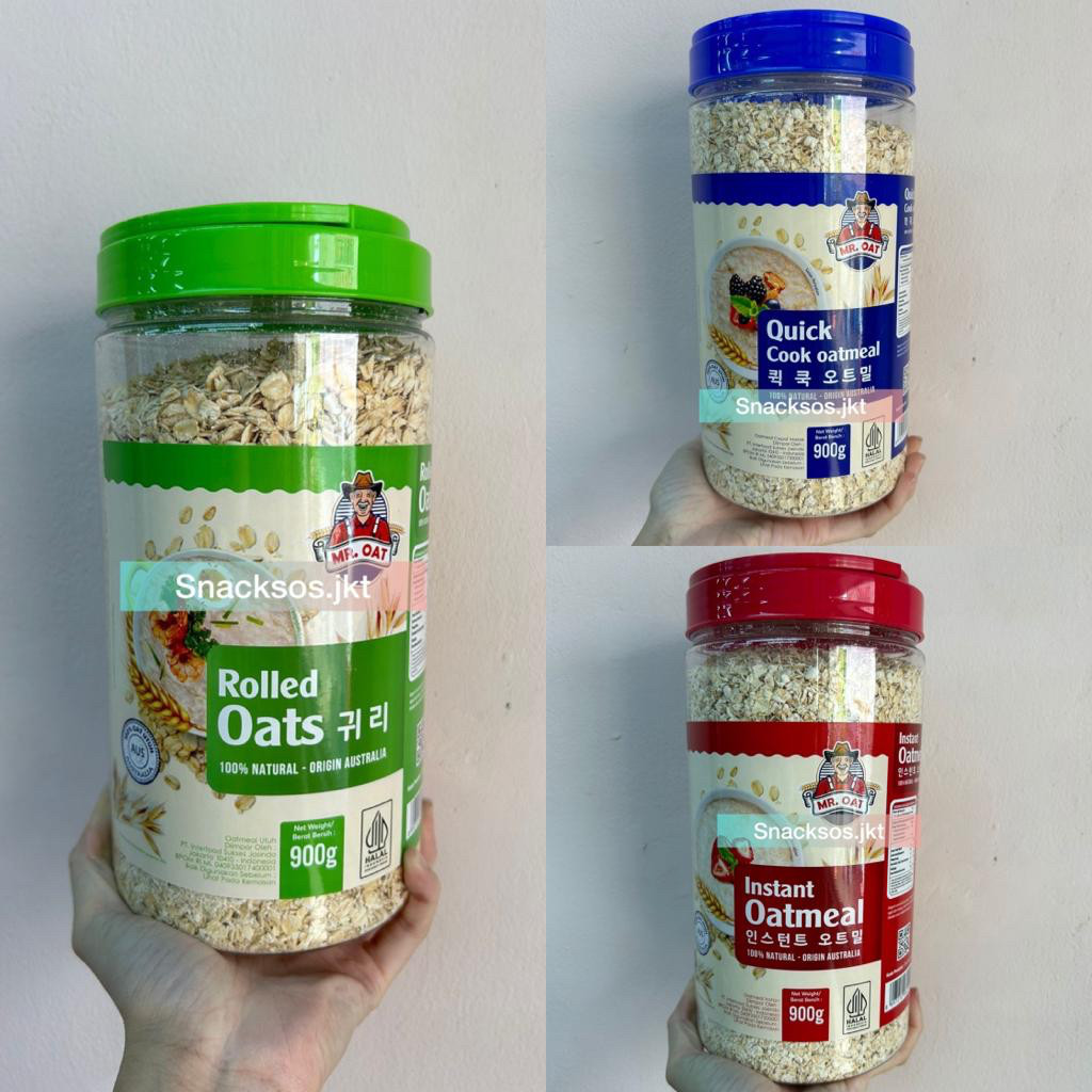 

[TOPLES] MR OAT ROLLED OATS / QUICK COOK OATMEAL / INSTANT OATMEAL- MR.OAT