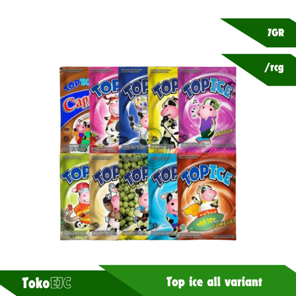 

[EJC] Top ice minuman serbuk instan renceng all variant 7gr