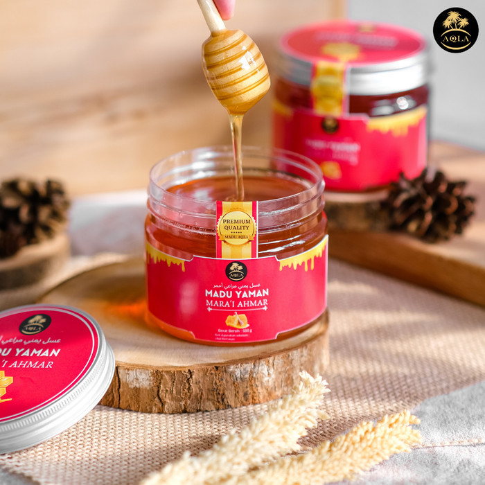 

MADU YAMAN MARA'I AHMAR KUALITAS PREMIUM ASLI 100% - MADU BERKUALITAS - 500gr