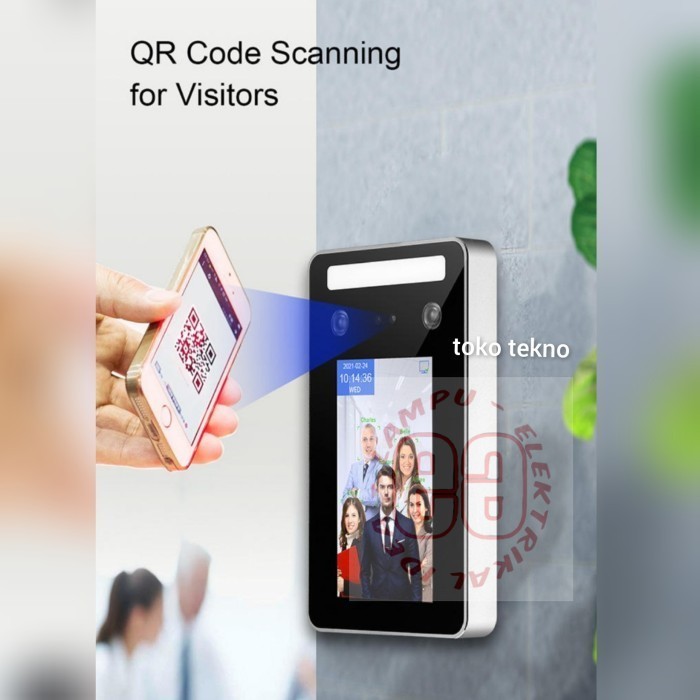 

Ai Dynamic Face Recognition Time Attendance Access Control RFID 125khz