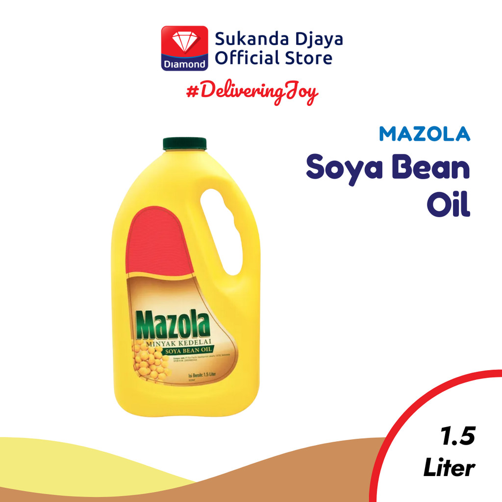 

Mazola Soya Bean Oil Minyak Kedelai 1.5 Liter