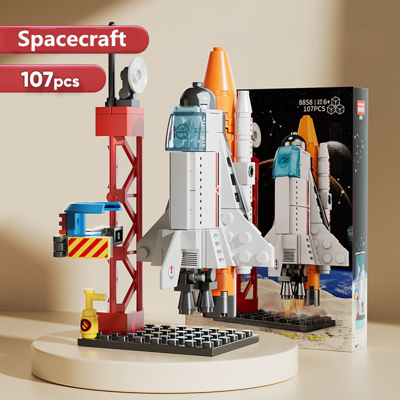 

Harga Paling Terjangkau LELE BROTHER Mainan Pesawat Luar Angkasa Aerospace Rocket 107 Blocks - 8858 Barang Terbaik